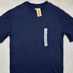 Duluth Trading Co. Tee T-Shirt Adult Small Longtail T Blue Short Sleeve Mens NEW